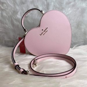 Heart shaped Kate spade handbag